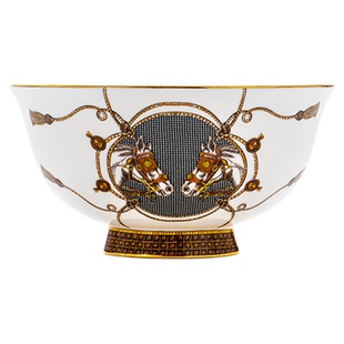 青颜奔腾年代餐具景德镇骨瓷高颜值饭碗菜盘碟子汤碗面碗轻奢乔迁