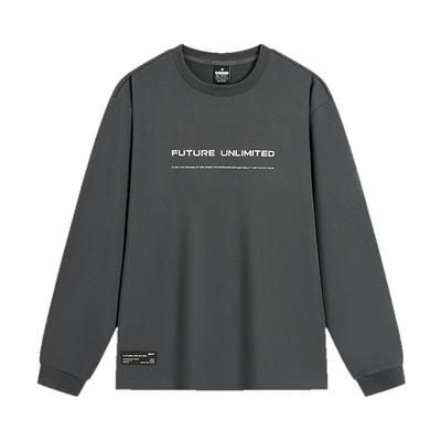 特步长袖卫衣男款2025春季新款休闲百搭运动内搭长T975129030268