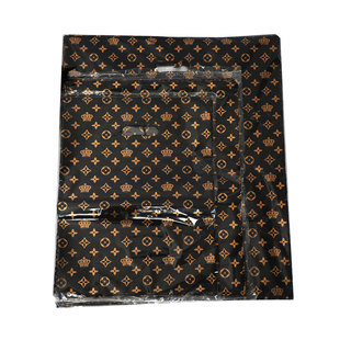 时尚加厚男装女装服装店礼品包装塑料袋化妆品鞋盒胶袋手提购物袋