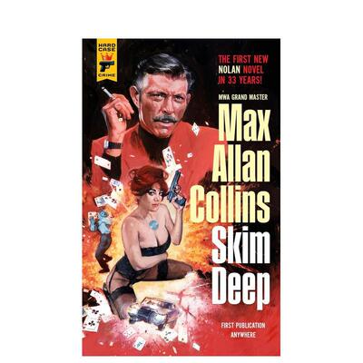 【预售】惯犯英文文学小说进口原版外版书平装Skim Deep Max Allan Collins Hard Case Crime