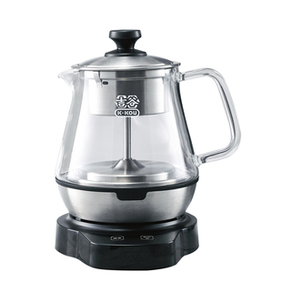 吉谷TA003电热煮茶壶黑茶家用静音自动蒸汽玻璃烧水壶吉古养生壶