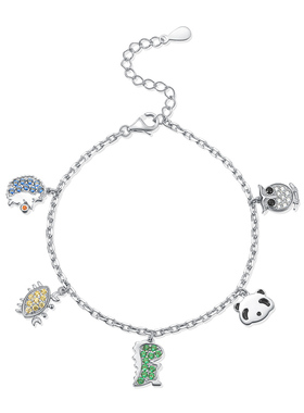 小动物手链从爱之名纯银简约女