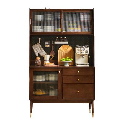 家逸北欧实木储物餐边柜