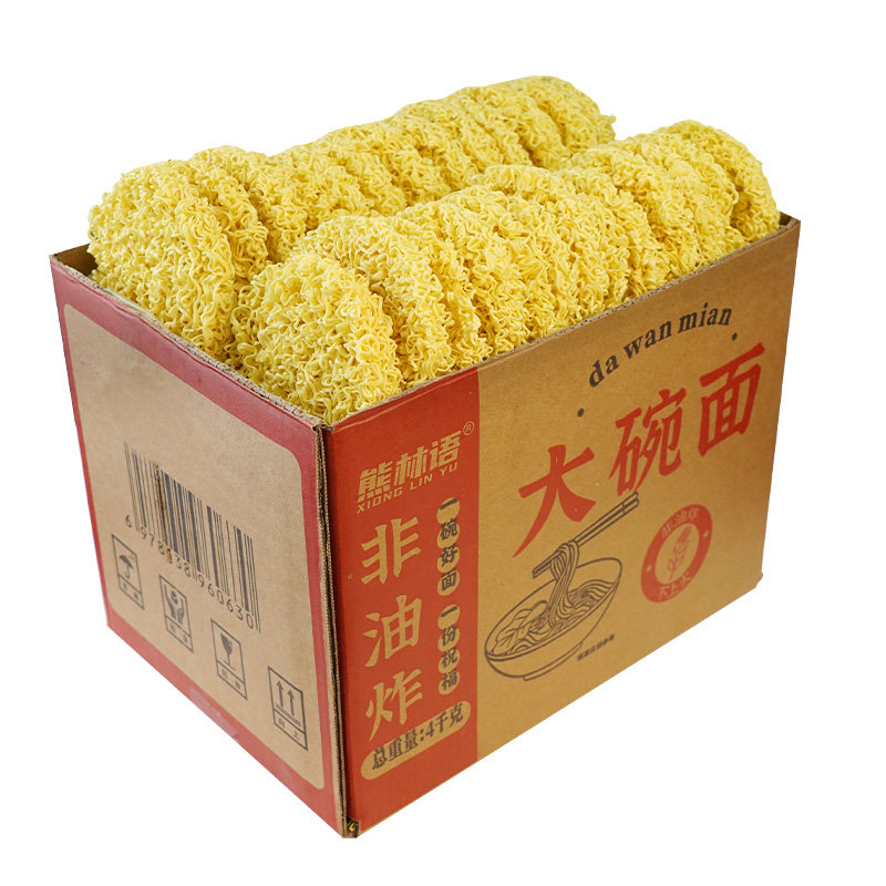 餐饮商用8斤非油炸方便面饼整箱