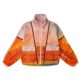 Kappa卡帕2026春季新款外套茄克背靠背女运动休闲夹克开衫