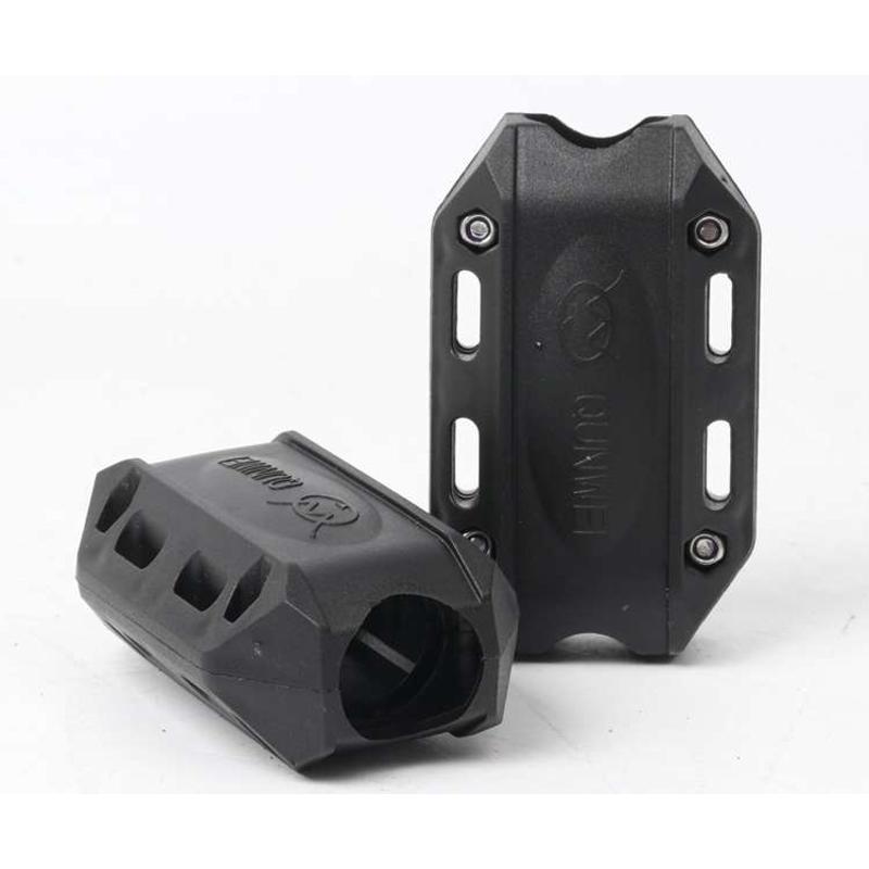 摩托车保险杠防摔块保护防磨胶防摔胶套抱块