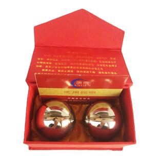 康恩保定铁球健身球手球304不锈钢空心铃音球送爸妈生日礼物