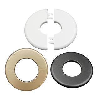 管道装饰盖补洞眼遮丑盖塑料遮挡装饰墙孔盖分体自粘圆形墙洞堵盖