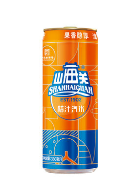 山海关桔汁汽水天津特产老字号