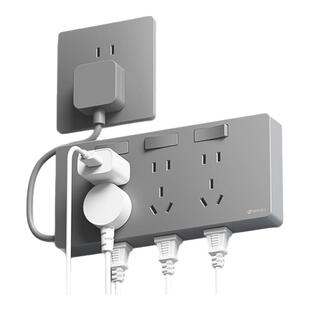 多功能免接线扩展插座大功率转换器插板排插接线板小白拓展式插座