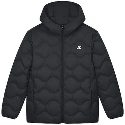 特步儿童绗缝轻薄羽绒服