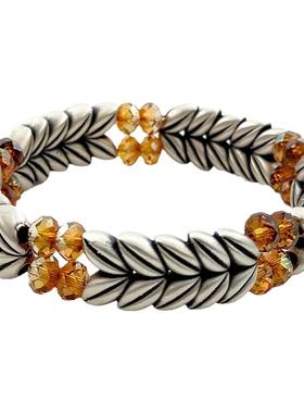 女纯银奥地利水晶手链