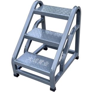 工业踏步梯台阶梯楼梯两三步梯登高铁凳子家用梯凳仓库移动梯子