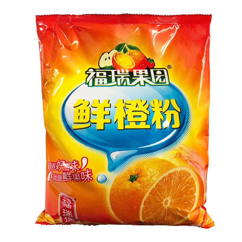 福瑞果园鲜橙粉商用20袋整箱酸梅粉橙汁粉果汁粉冲饮浓缩速溶饮料