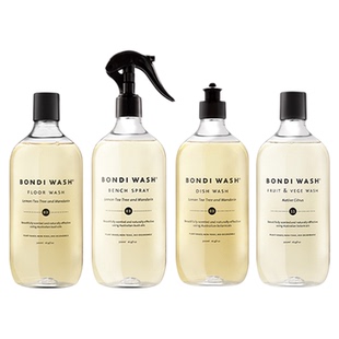 家居清洁全家福BONDI WASH地板清洗液厨房去污喷雾蔬果碗盘洗洁精