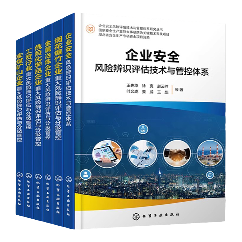 企业安全风险评估技术与管控体系研究 烟花爆竹企业 非煤矿山企业 工贸行业 危险化学品 金属冶炼企业重大风险辨识评估与分级管控