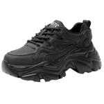 大东老爹鞋女2026春季新款时尚厚底增高休闲鞋透气运动鞋网面鞋