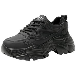 大东老爹鞋女2026春季新款时尚厚底增高休闲鞋透气运动鞋网面鞋