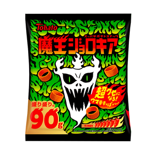 日本进口tohato桃哈多暴君特辣手指薯圈魔王加厚薯片休闲小零食