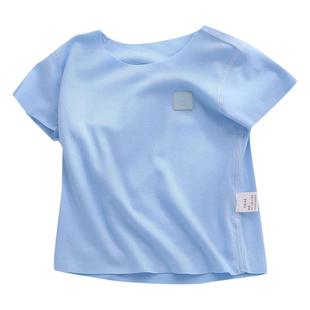 新生婴儿短袖上衣体恤幼儿衣服a类夏季薄款夏天小月龄宝宝半袖t恤