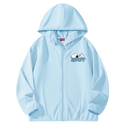 史努比夏降温冰丝透气儿童防晒服