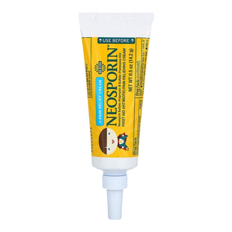 美国直邮Neosporin软膏缓解割伤擦伤灼伤疼痛2岁以上14g
