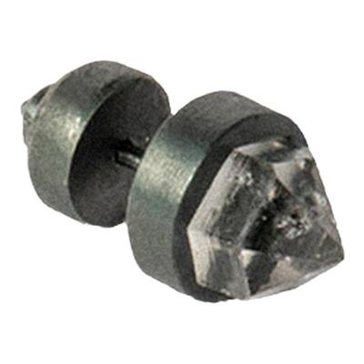 PARTS OF FOUR Stud Earring水晶镶嵌纯银耳钉 法国手工设计师