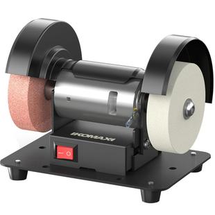 小型砂轮机电动磨刀机迷你台式双砂轮磨刀神器家用打磨除锈抛光机