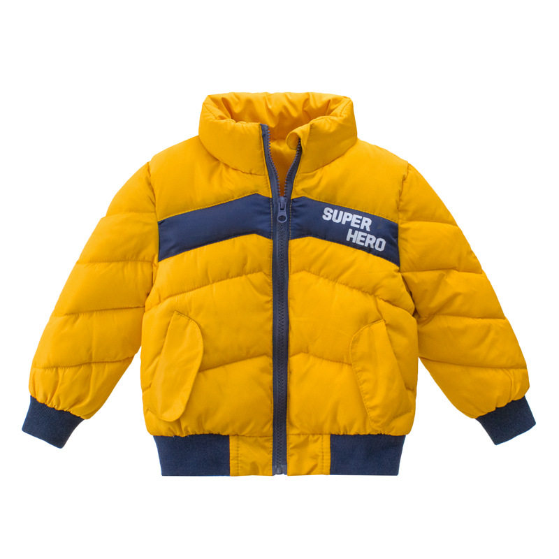 品牌外贸中小童冬季保暖棉服外套