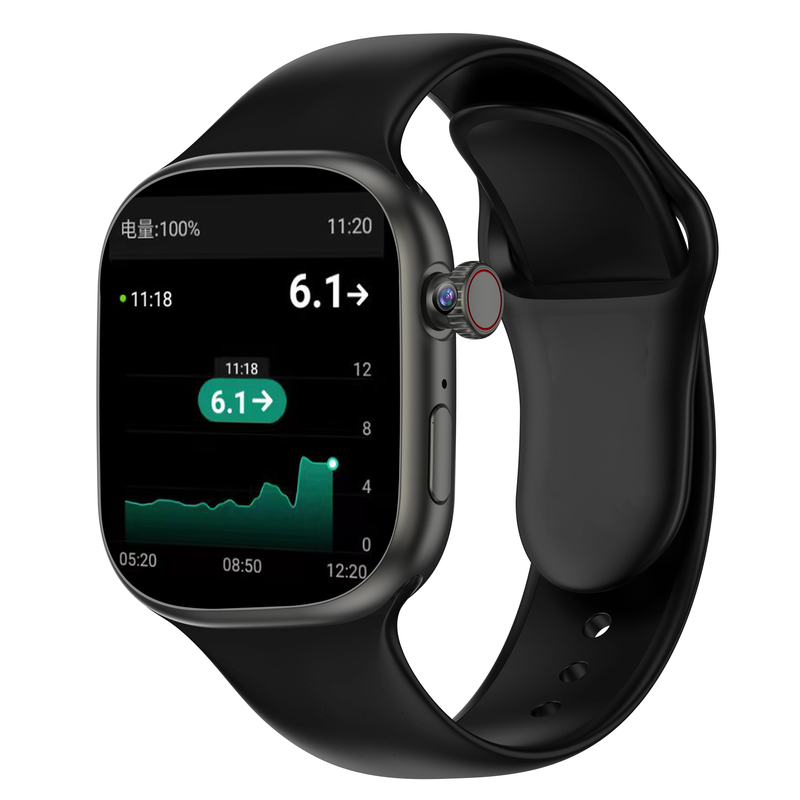 町米手表适用硅基糖动支持旺旺三诺微泰喵喵欧态长续航延期远程