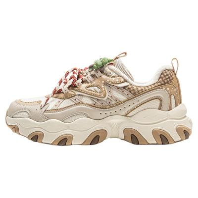 李宁猫爪女子厚底老爹鞋