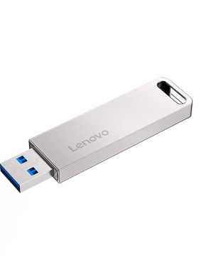 联想u盘金属大容量256g电脑手机两用办公定制刻字优盘官方正品64g