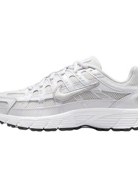 NikeP-6000男女同款白色时尚舒适百搭潮流GS低帮跑步鞋HV5064-003