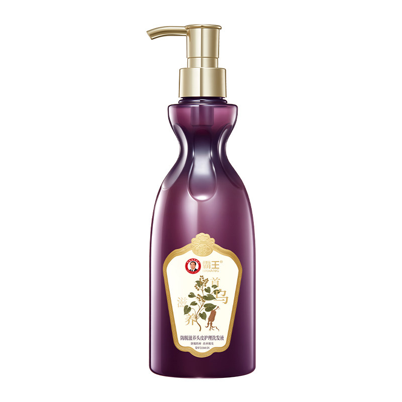霸王何首乌育固发洗发水洗头膏控油蓬松侧柏叶熬夜防脱发洗发水