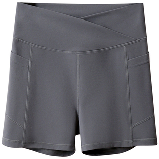 夏季清仓孕妇鲨鱼裤打底裤瑜伽短裤运动低腰外穿家居裤孕期安全裤