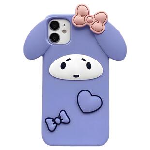 布丁狗三丽鸥适用iphonexmax硅胶12优爱同款苹果8p大耳卡通13pro手机壳11紫色美乐蒂15软保护14可爱Likable