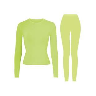 TWOPIECE圆领肌底衣打底内衣女潮流上衣薄款舒适内衣套装