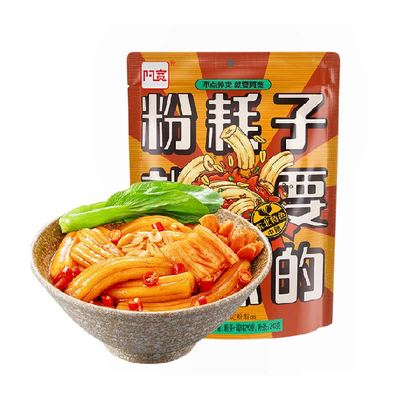 阿宽东北粉耗子甜辣味