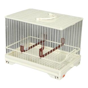 正品聚兴塑钢笼新款无上圈杂雀笼柳莺笼贝子笼绣眼笼万能笼杂雀笼