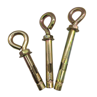 膨胀螺丝带圈国标m6超长圆环秋千拉爆羊眼镀锌m8加长挂钩彭胀吊环