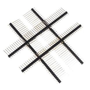 单/双排针 间距2.54MM 1*2p/3p/4p/8P/16p/20p插针 LCD1602/12864