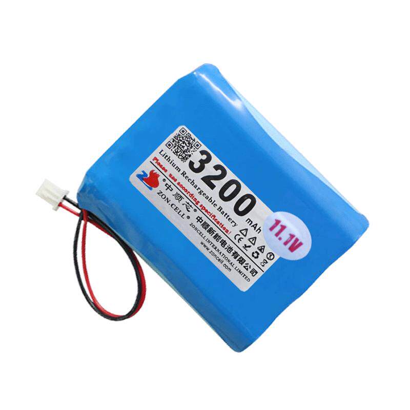 中顺芯三串18650圆柱锂电池组12V