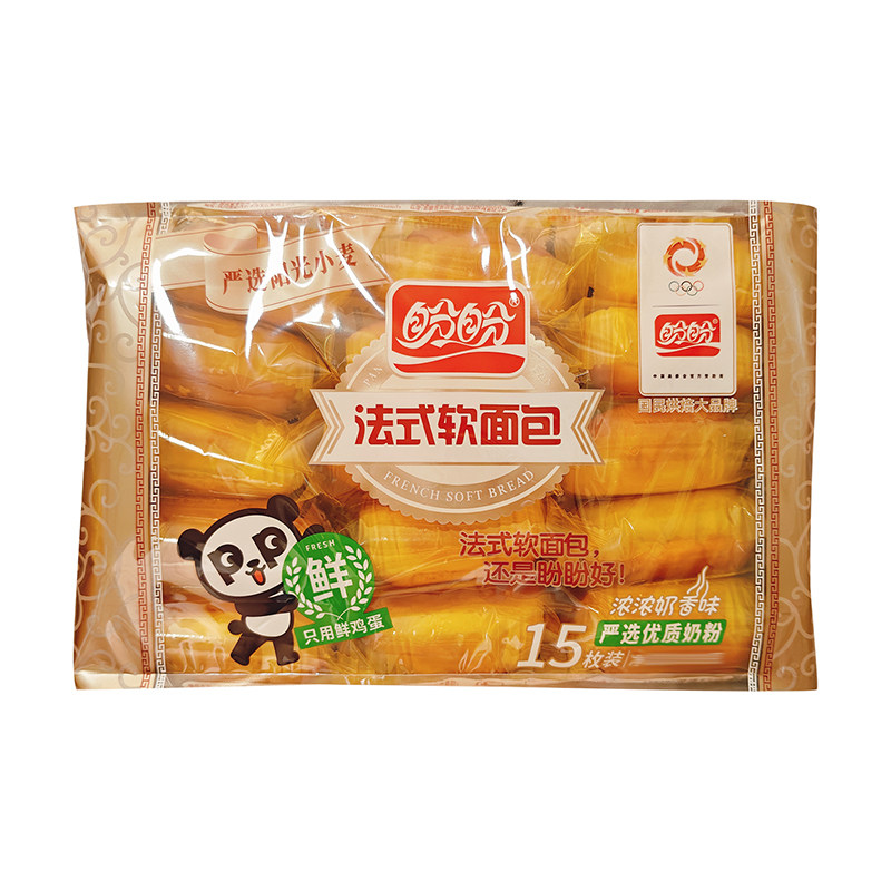 盼盼法式软面包300g袋装奶香味