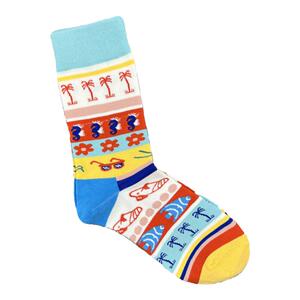 happysocks袜子新款嗨皮女袜时尚经典百搭ins潮外穿纯棉中筒袜子