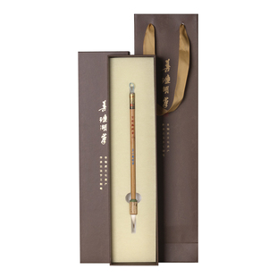 善琏湖笔 古法鸡距笔 毛笔书法专用小楷毛笔专业级狼毫毛笔兼毫毛笔小楷笔抄经软笔湖笔国画勾线笔缠纸小笔