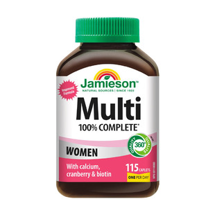 jamieson健美生维生素女性复合维生素免疫力女多种维生素矿物质片