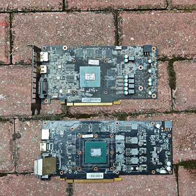 议价GTX1060 6G一张3g一张 两张显卡散热器已拆，仅主板维修