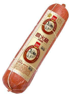 双鸽一级圆火腿约1kg真空包装