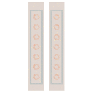 对联纸自写宣纸 檀溪书房文房小对联宣纸仿古洒金楮皮半生熟七言五言瓦当空白手写书法作品纸小品纸安徽手工