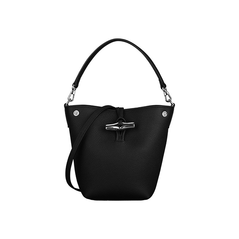 LONGCHAMP/珑骧LE ROSEAU XS 荔枝纹水桶包龙骧斜挎女包10279HFP